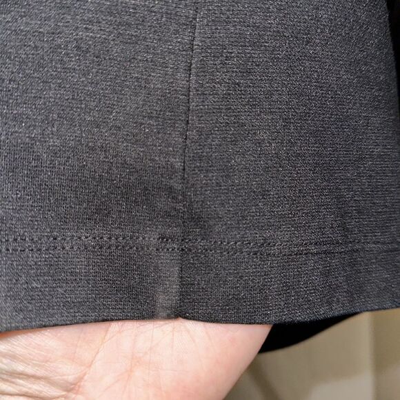 CATO 14/16W Black Knit Elastic Waist Pull On Dress Pants - Picture 7 of 11